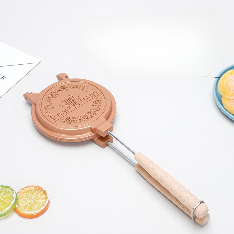 Egg Waffle Pan - 분리형 소형 샌드위치 클램프 샌드위치 베이킹