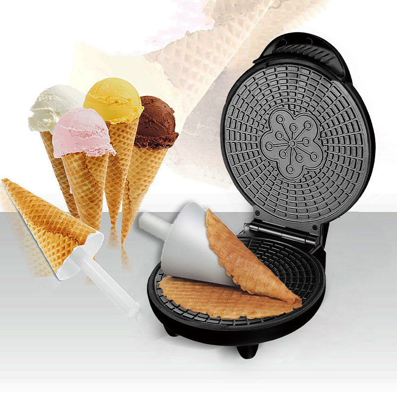 Waffle Cone Maker - 전기 크리스피 에그 롤 메이커, 가정용