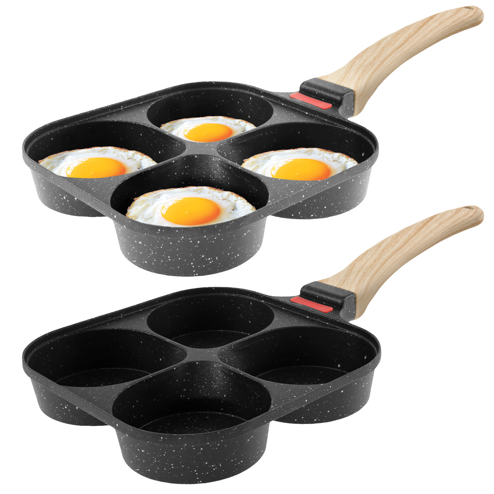 계란 프라이팬 논스틱 팬케이크 팬 4구 조리기구 팬케이 - Mini Pancake Griddle 리뷰 및 가격