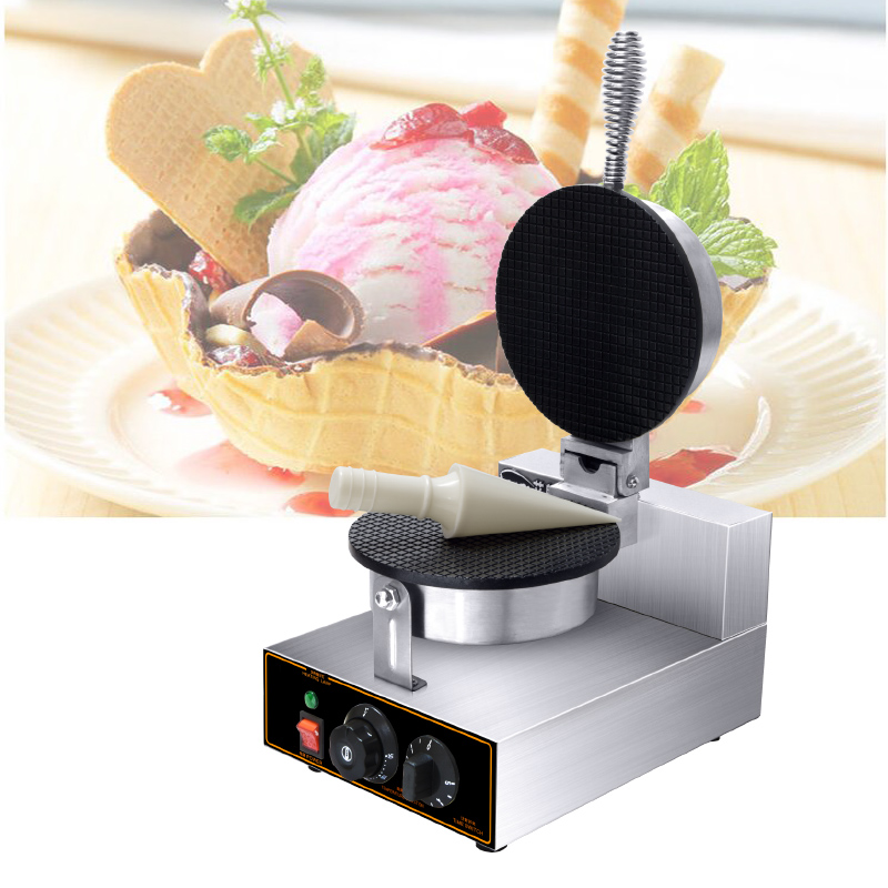 상업용 더블 라운드 와플 메이커 와플 콘 베이커리 메이 - Waffle Cone Maker 리뷰 및 가격