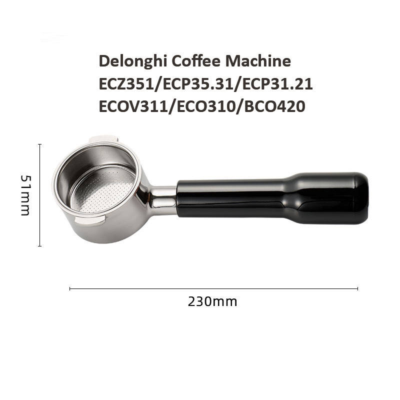 51mm 바텀리스 포터필터 네이키드 필터 교체용 에스프 - Delonghi Espresso Ecp3420 리뷰 및 가격