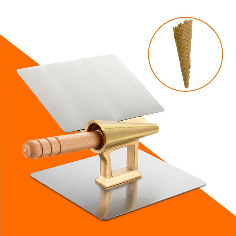 전문가용 구리 콘 도구, 대형 아이스크림 와플 메이커, - Waffle Cone Maker 리뷰 및 가격