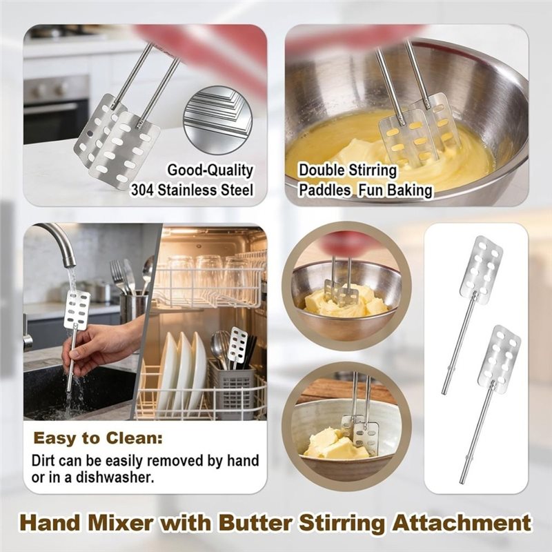 A83G-2Pcs 핸드 믹서 버터 교반기 교체 키트,  - Kitchenaid Mixer Hand Mixer 리뷰 및 가격
