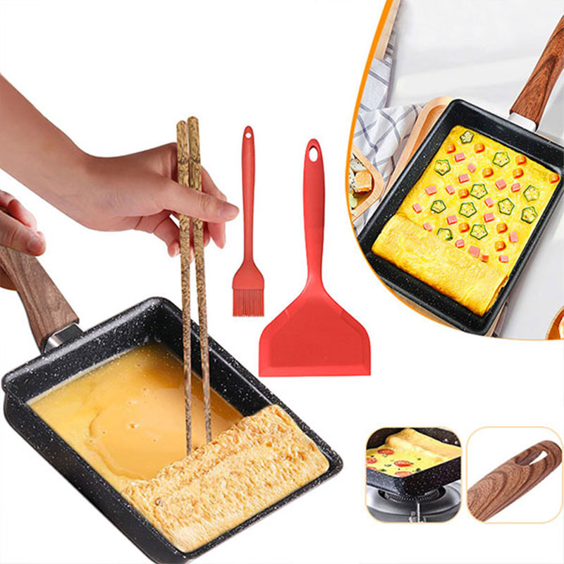 타마고야키 일본 오믈렛 팬 붙지 않는 계란 팬 프라이팬 - Egg Waffle Pan 리뷰 및 가격