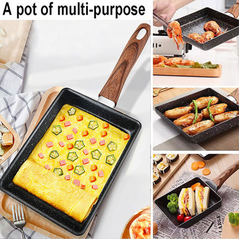 타마고야키 일본 오믈렛 팬 붙지 않는 계란 팬 프라이팬 - Egg Waffle Pan 리뷰 및 가격