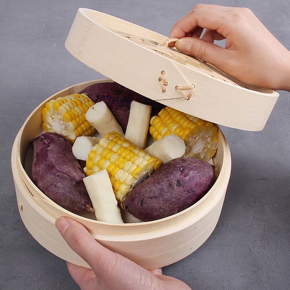 중국 스티머 대나무 스티머, 뚜껑이 달린 만두 찜기,  - Bao Steamer Bamboo 리뷰 및 가격