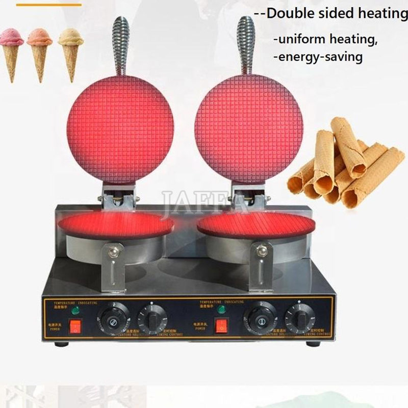 더블 헤드 아이스크림 콘 제조기 와플 메이커 아이스크림 - Waffle Cone Maker 리뷰 및 가격