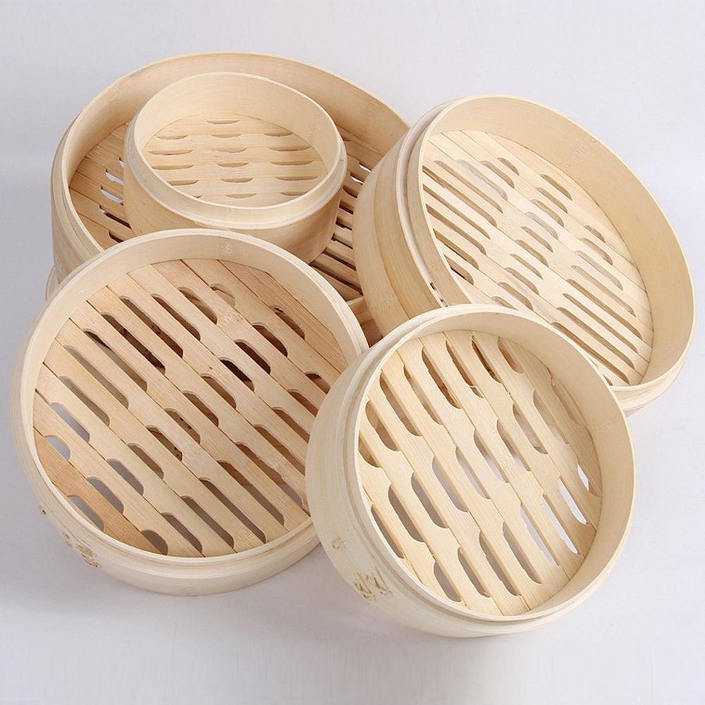 중국식 대나무 찜기(뚜껑 포함) 딤섬/만두/야채/바오  - Bao Steamer Bamboo 리뷰 및 가격